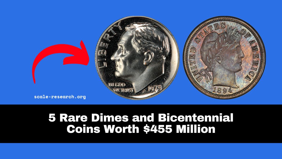 5 Rare Dimes and Bicentennial Coins Worth $455 Million — Are They Still Hiding In Circulation?