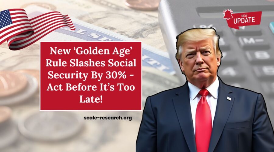 New ‘Golden Age’ Rule Slashes Social Security By 30% - Act Before It’s Too Late!